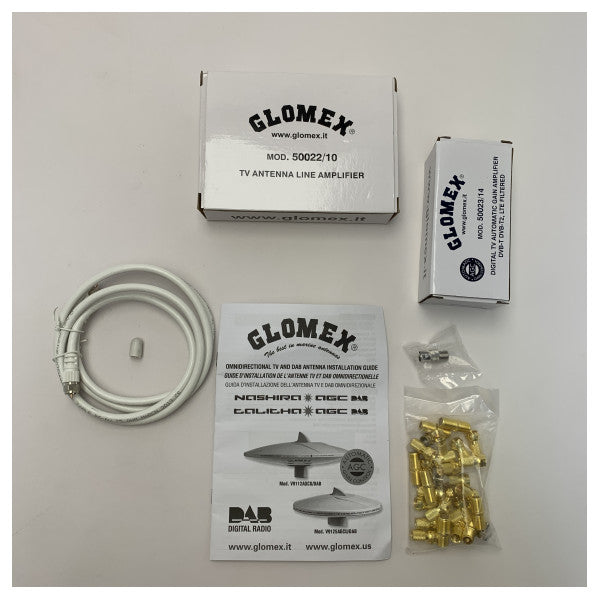 GLOMEX NASHIRA V9112AGCU | DAB20 | AZ Digital TV Antenna Kit