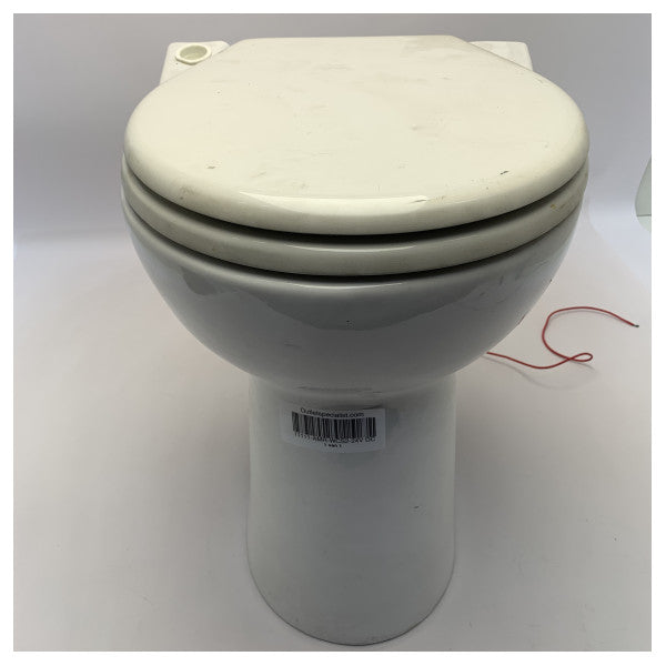 Vetus WCS2 Electric Marine Toilette weiße Keramik 24 V