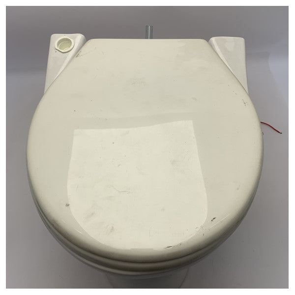 Vetus WCS2 ηλεκτρική τουαλέτα θαλάσσης λευκή κεραμική 24V