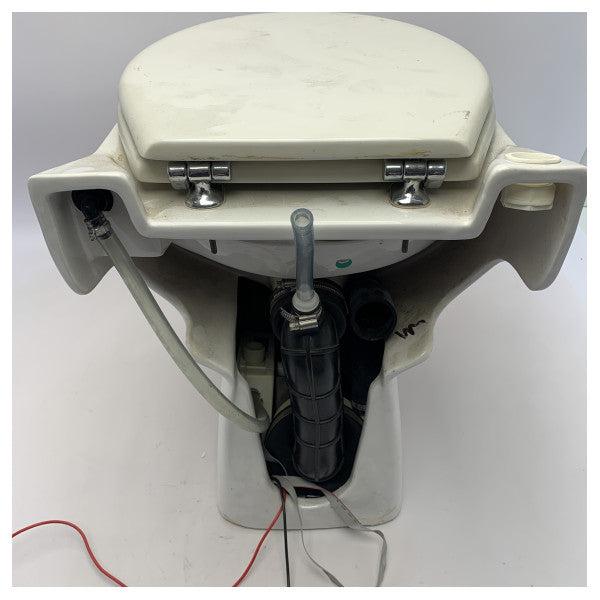 Vetus WCS2 ηλεκτρική τουαλέτα θαλάσσης λευκή κεραμική 24V