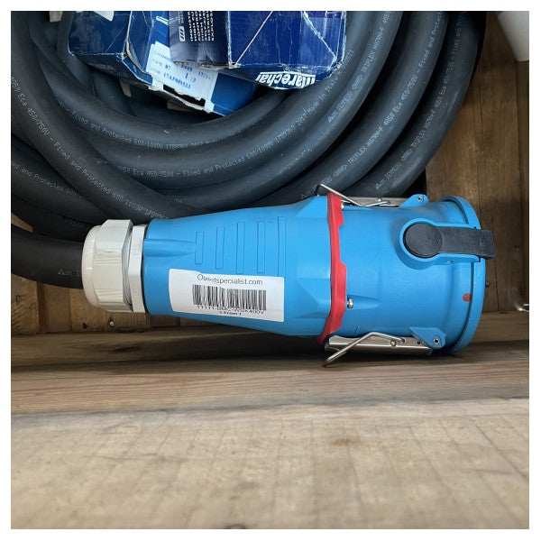 25M H07RN-F 4G50 mm2 400V landströmskabel med kontakter