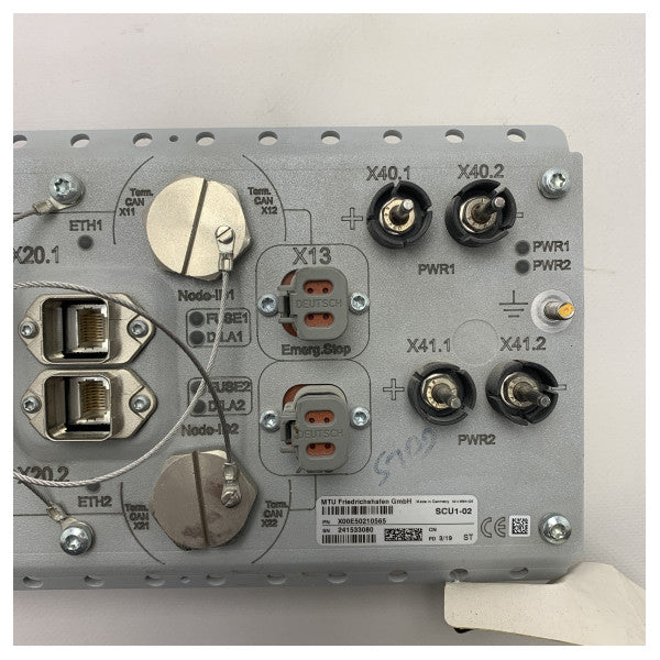 MTU X00E50210565 SCU1-02 Stecker in Motorsteuerplatte