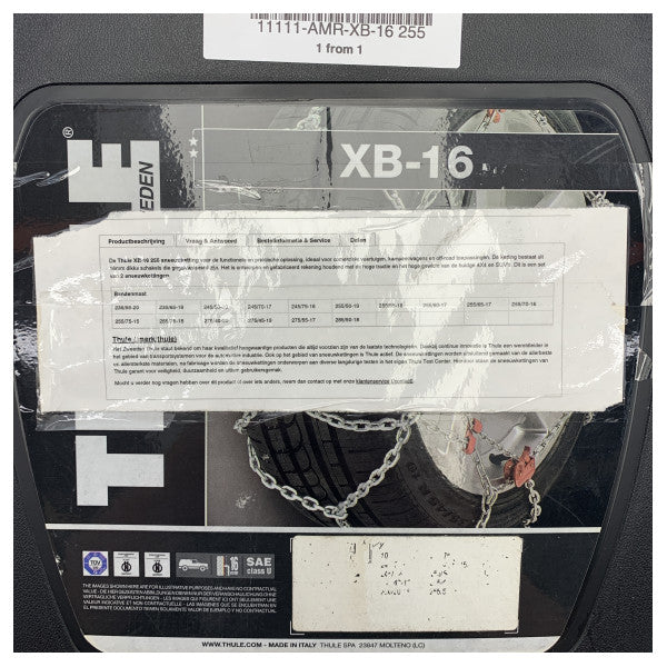 Thule High Quality Snow Chain - XB -16 255
