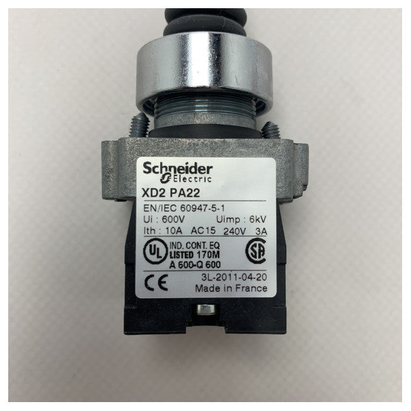 Schneider Electric XD2 PA22 Joystick-Schalter 230 V 2-Achse