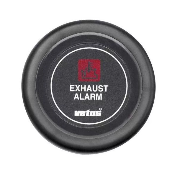 Alarme da temperatura de escape Vetus XHI24B preto 12/24V