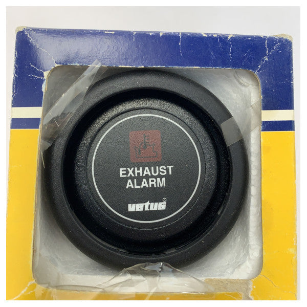 Alarme da temperatura de escape Vetus XHI24B preto 12/24V