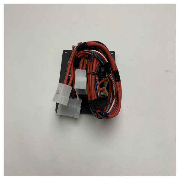 XO Marine Grade 12V aluminiumsafbryderpanel med 12 kredsløb - XO001635