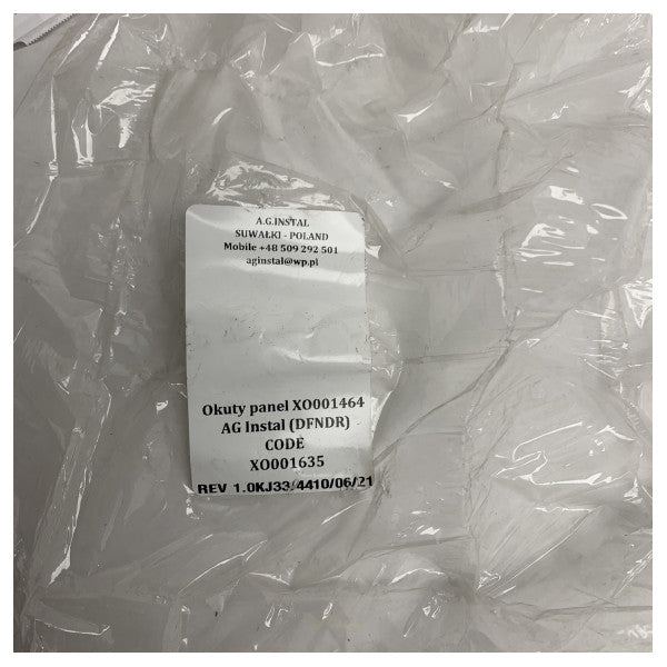 Pannello interruttori in alluminio XO Marine Grade 12V con 12 circuiti - XO001635