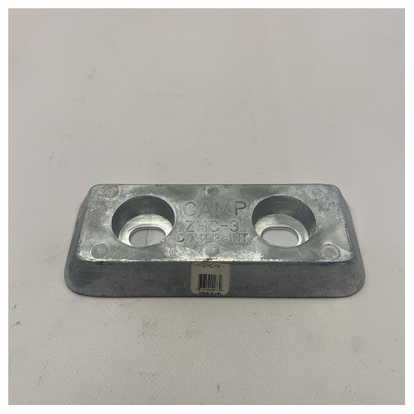 殉教者船体プレート 6-1/4 X2-3/4 X3/4 ZHC-3 アノード