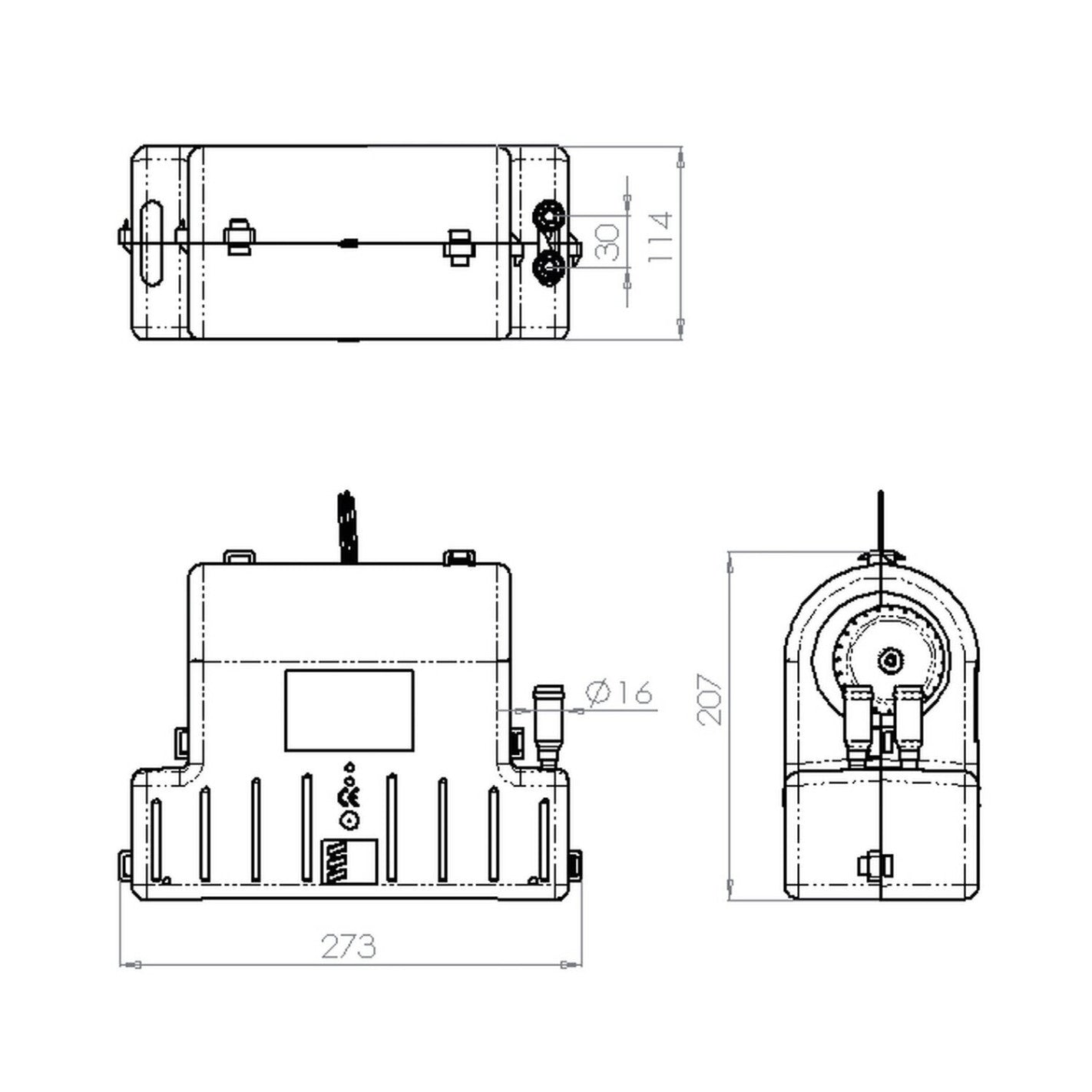 سخان مبادل حراري Eberspacher Xeros 4200 4200 واط 12 فولت أسود