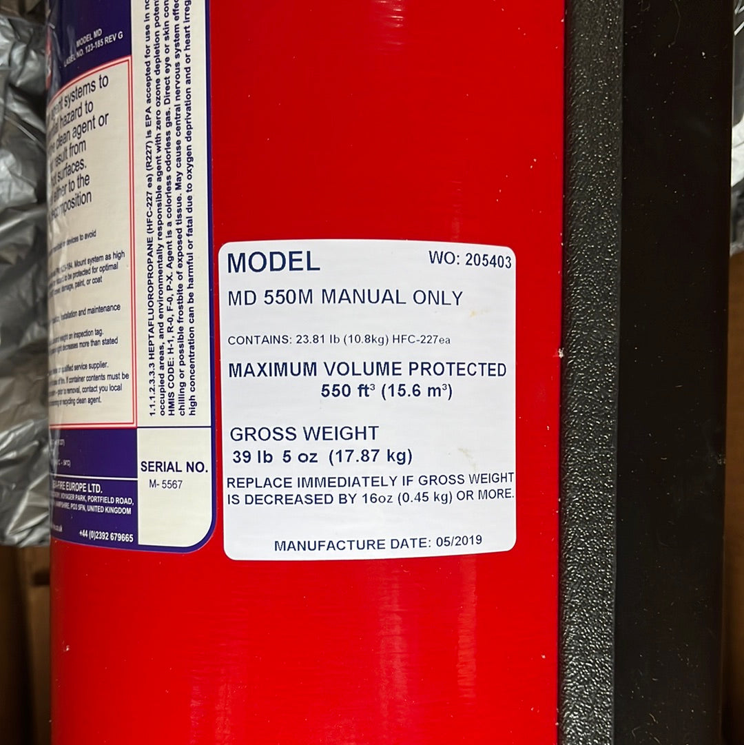 Manwal tat-tifi tan-nar tal-baħar FM200 550nm