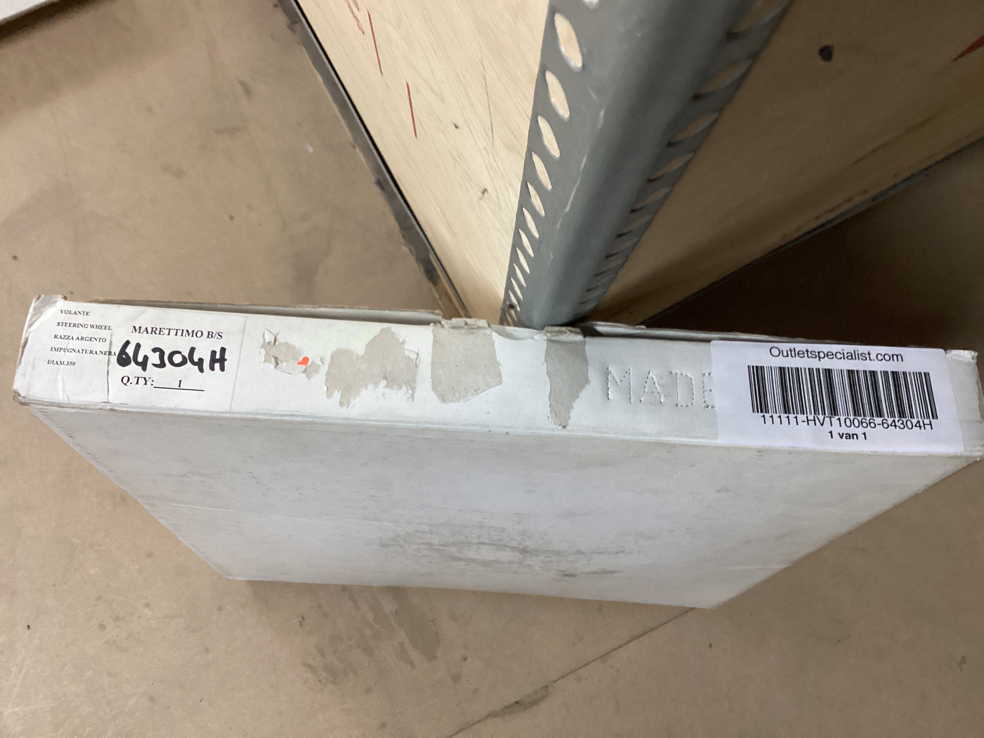 Ultraflex Marettimo sort rat 350 mm - 64304H