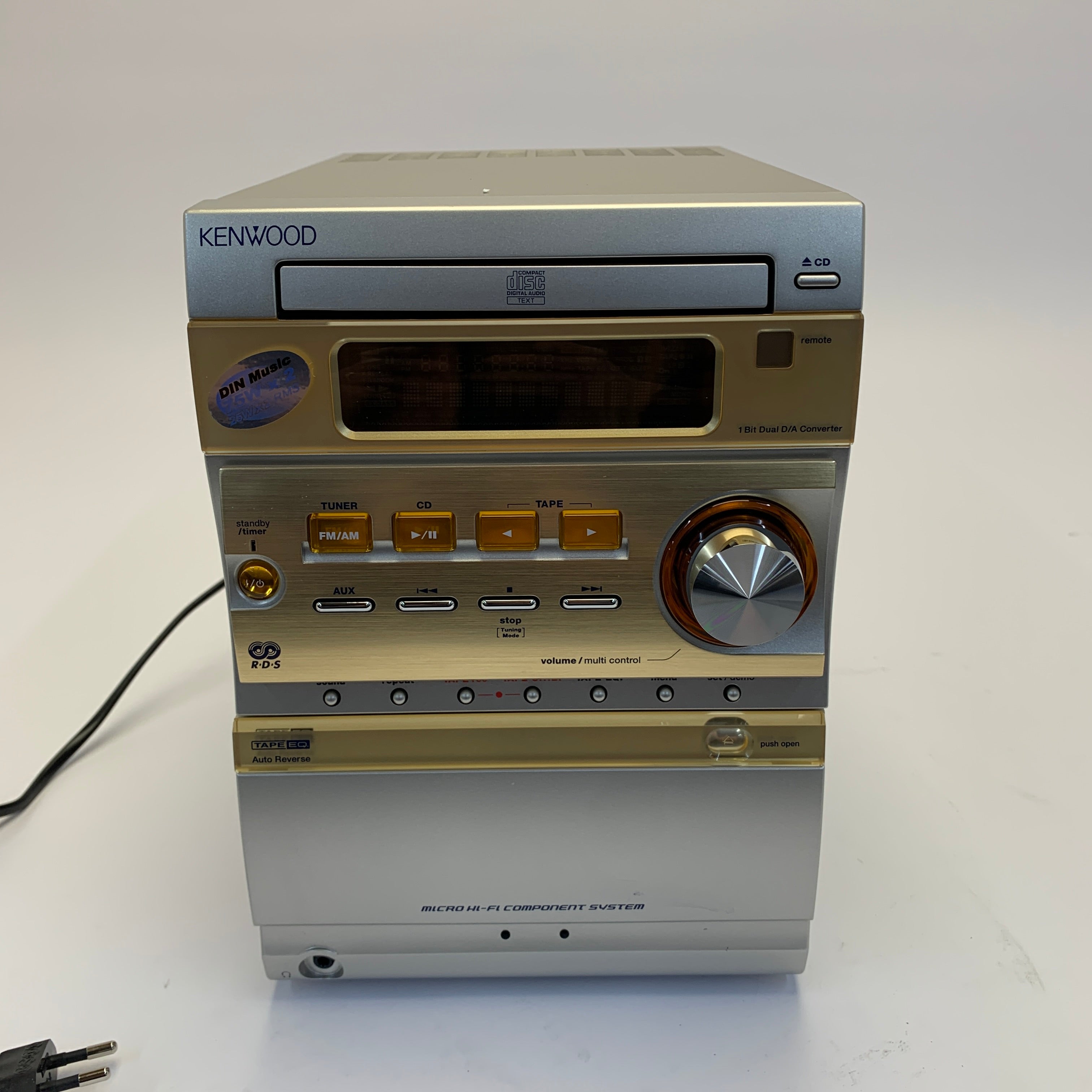 Kenwood HM-537MP-H Marine Hi-Fi-System mit MP3, Kassette, RDS-Radio und 50W Leistung 