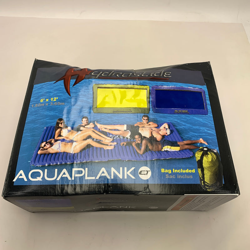 Hydroslide Aqua Plank Inflatable Floating Dock 12 x 6 FT - HSL612