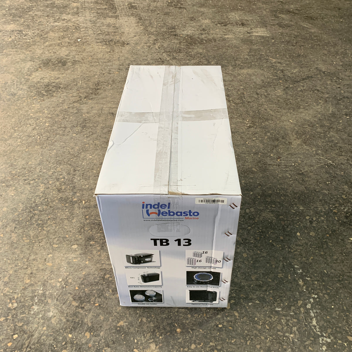 Isotherm IndelB TB13 Caixa refrigeradora com compressor 13L 12/24/230V - 2013BG1000000RV 