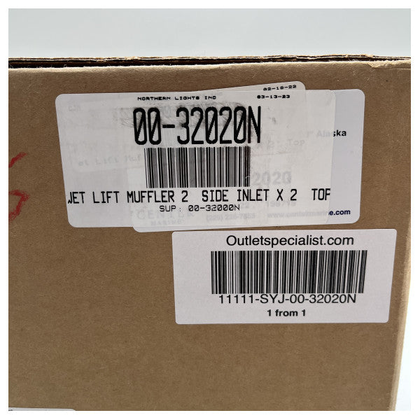 Глушник мокрого вихлопу генератора Northern Lights - 00-32020N