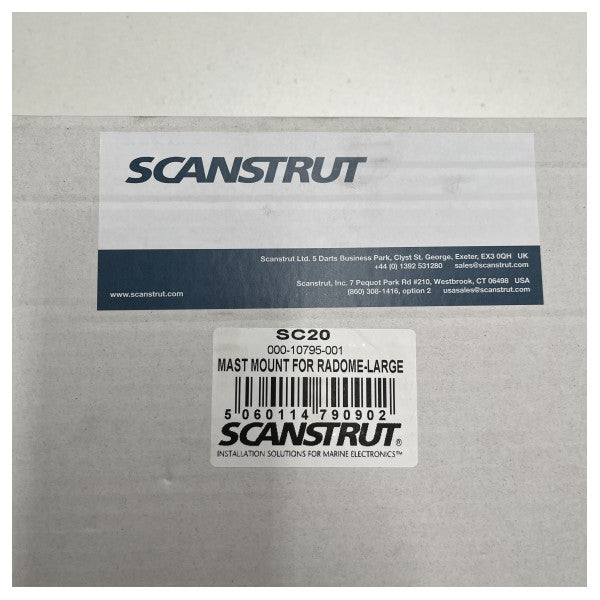 Scanstrut SC20 large mast mount for radars -  000-10795-001