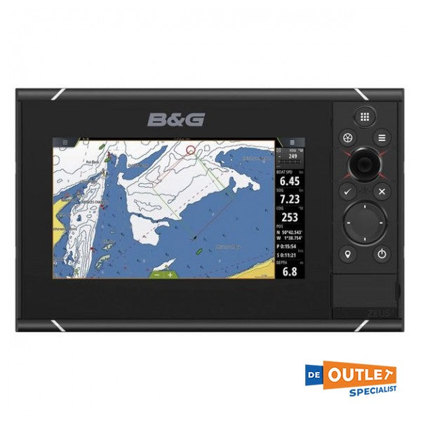 B&G Zeus3 7 7 inch Multifunctional Touchscreen Mapplotter 12/24V