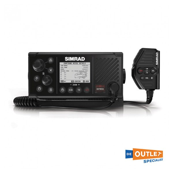 Simrad RS40-B UKW mit AIS schwarz eingebaut 12/24V - 000-14473-001