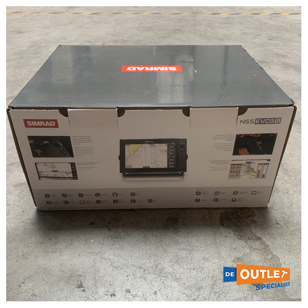 جهاز رسم الخرائط Simrad NSS12 EVO3S 12 بوصة متعدد الوظائف - 000-15406-002