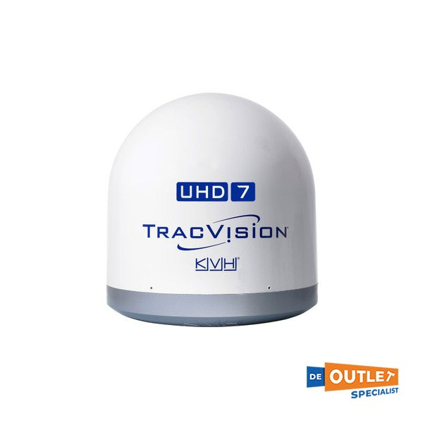 KVH Tracphone V7 Empty Dummy Dome White