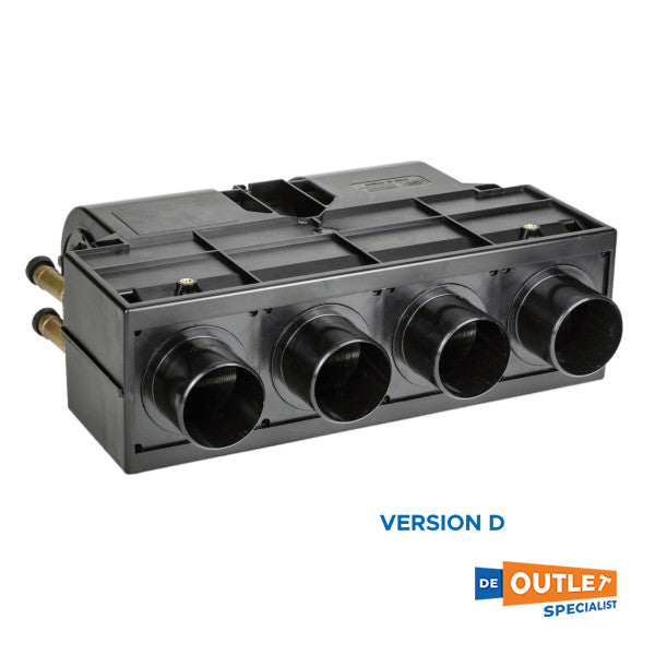 Sirocco Sahara B 12V Ventilator Oppvarming Svart 70W