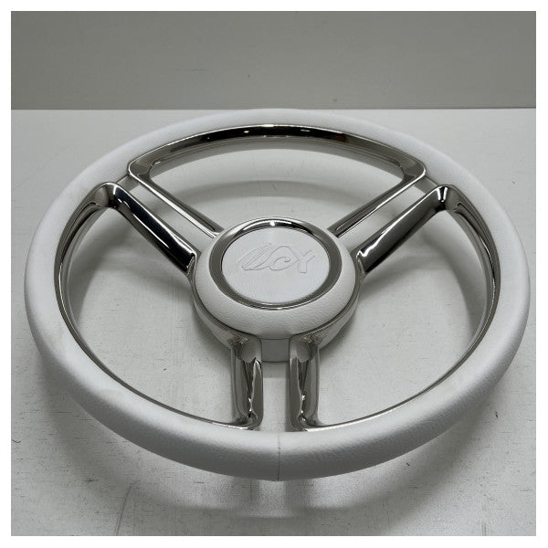 Isotta Mesola 350 mm rustfritt stål 3-eal ratt