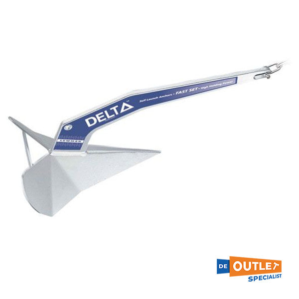 Lewmar Delta 50 KG | 110 LBS оцинкований анкер високої міцності, що був у використанні - 0057450