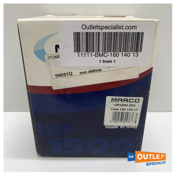 Трюмний насос Marco UP1500 24В 95л/хв