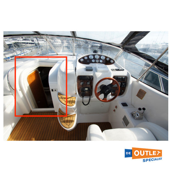 Sessa Marine Oyster 40 Access Hatch White con bloqueo - 050488B