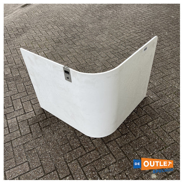 Sessa Marine Oyster 40 Access Hatch White con bloqueo - 050488B