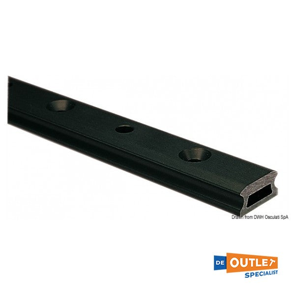 Lewmar Aluminium Track 3 mètres noir - 4667430