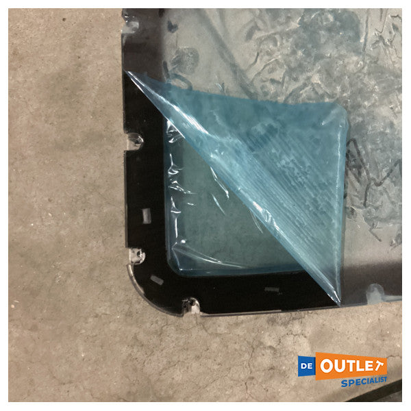 Trend Marine fast portvindue i rustfrit stål 640 x 310 mm - T-SES000-PO03