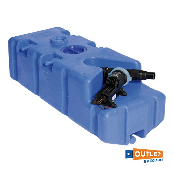 Osculati 125L plastic waste water tank with waste water pump 12V - 5014362