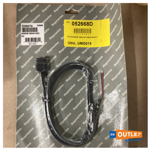Cable de alimentación/tierra de Raymarine ST2 - E55070