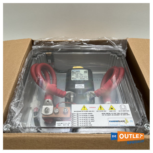 Головний вимикач живлення носового підрулюючого пристрою Blue Sea 24V | 500 ампер - 05368A