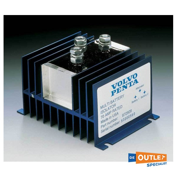 Volvo Penta D4/D6 Batterie-Isolator blau - 3840597