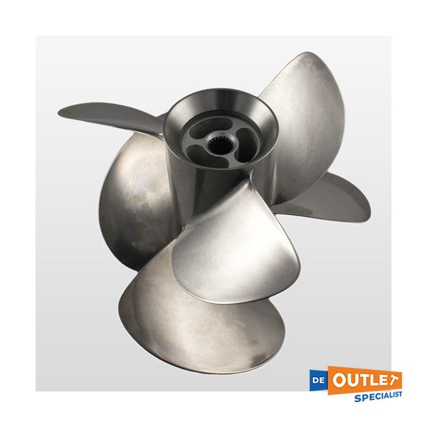 Volvo Penta F5 Duo-Propeller-Satz aus Edelstahl - 3851495