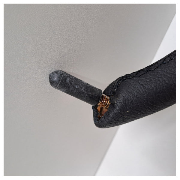 CRANCHI MED50 Camiseta de cuero negro - 55405115R