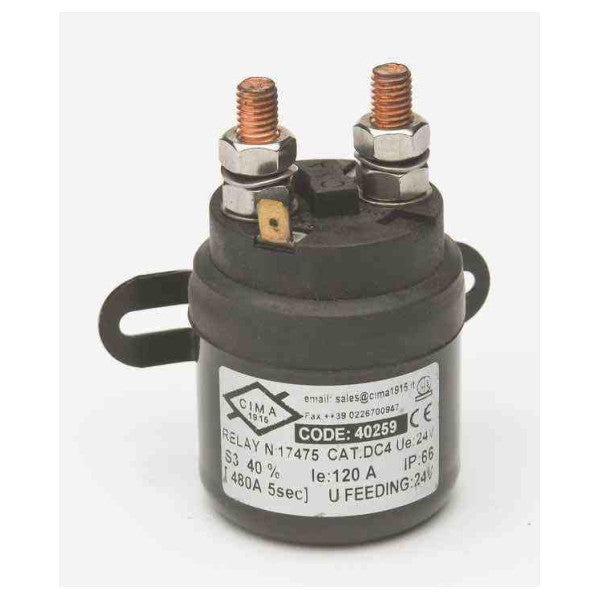 Relé de interruptor solenoide CIMA 24V | 120a - 40269