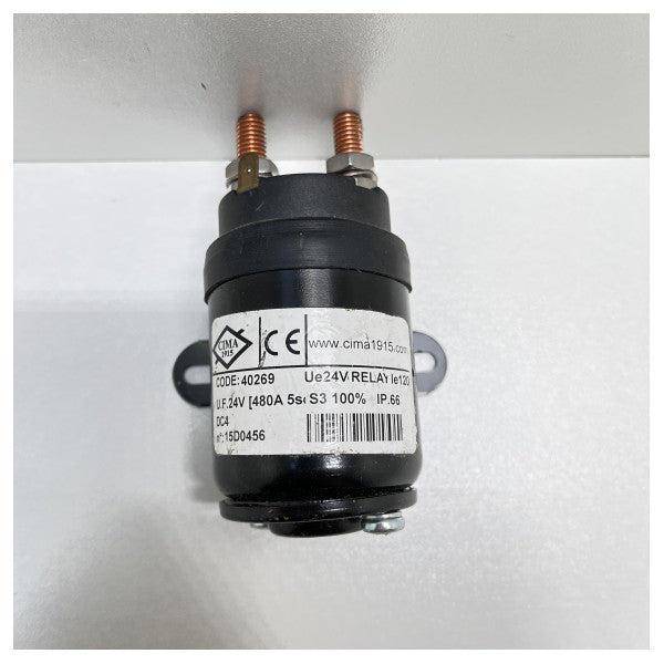 Relé de interruptor solenoide CIMA 24V | 120a - 40269