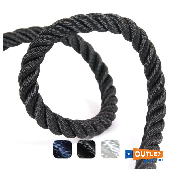 Linija za Moor 24 mm crne 25 metara