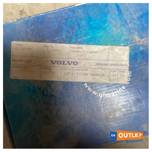 Volvo Penta QL TIM TAB PISHER Pantalla - 1140717