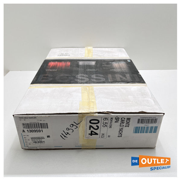 Bossini Dream 30 x 30 soffione multifunzione oro - H38365