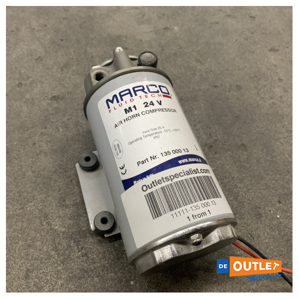 Marco M1 24V Marine Air Horn Compressor - 135 000 13