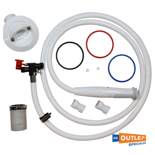 Whale Twist Shower Mixer Grey - DS0006