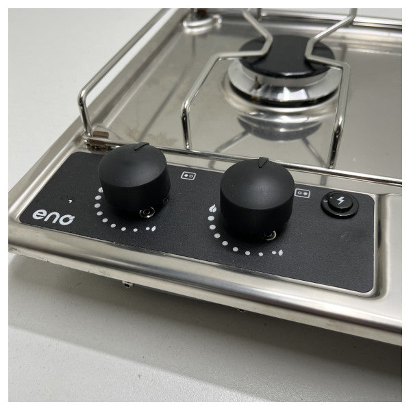 ENO Master 2-palnikowa kuchenka gazowa do zabudowy ze stali nierdzewnej - 432340010785