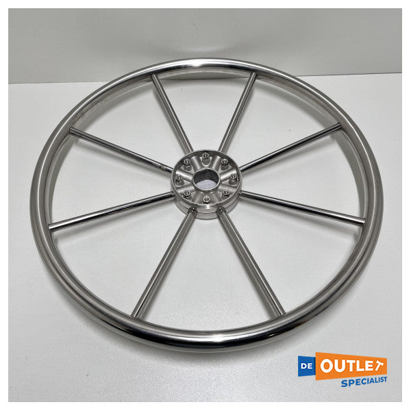 Stazo Type 14 6 -spoke Stainless steel steering wheel 60 cm - 1550