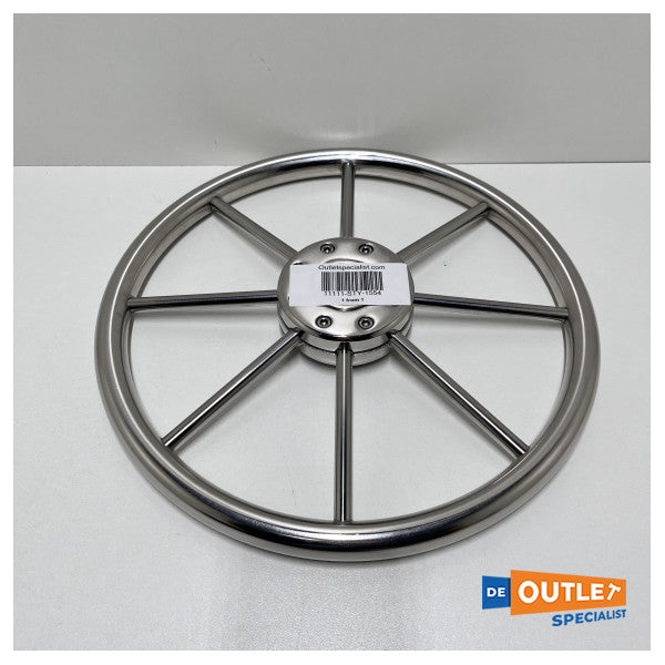 Stazo Type 14 6 -spoke Stainless steel steering wheel 45 cm - 1554