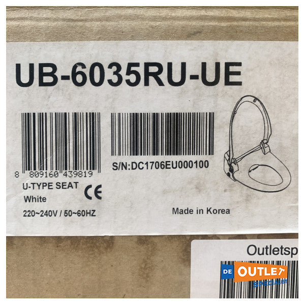 USPA UB-6035RU-U-up elektronischer Toilettensitz mit Bidet